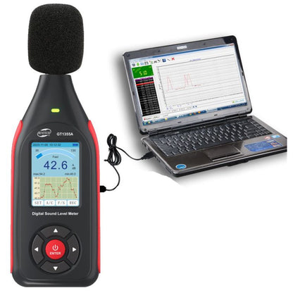 Benetech GT-1355A Sound Level Meter Data Logger with Alarm