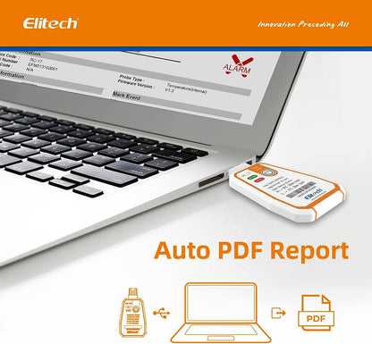 Elitech RC-17 Temperature Data Logger Single Use