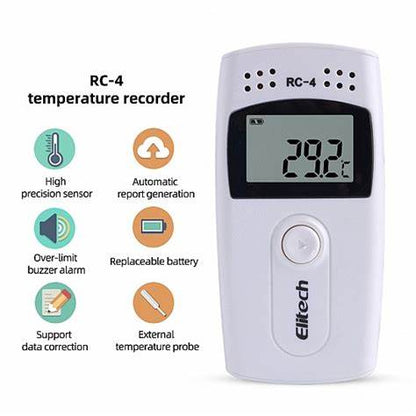 Elitech RC-4 USB Temperature Data Logger