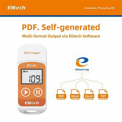 Elitech RC-5+ USB Temperature Data Logger