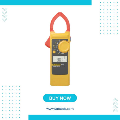 Fluke 301D Mini Digital Clamp Meter AC/DC 600A