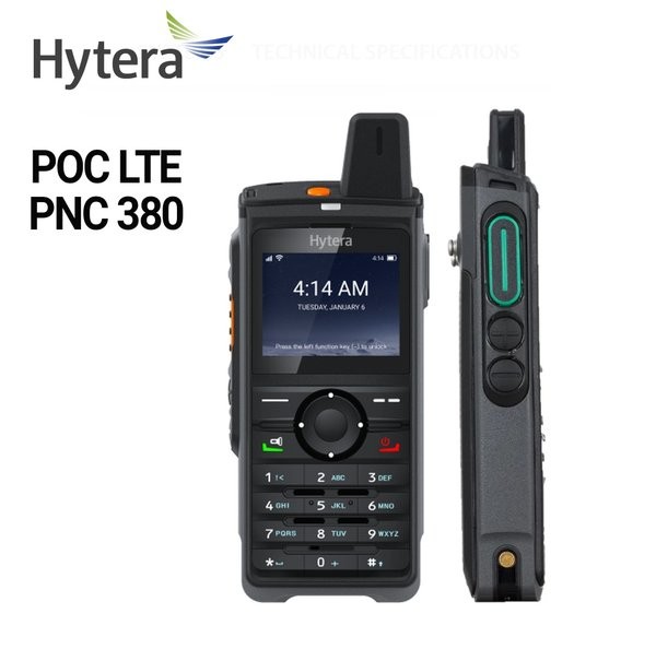 Hytera PNC380 HT POC Wifi 4G LTE GPS PTTOCC Network Radio