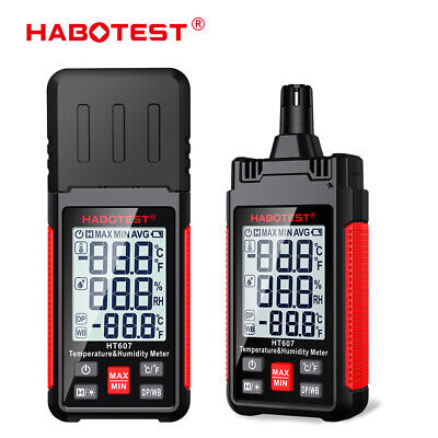 HABOTEST HT607 Temperature & Humidity Meter