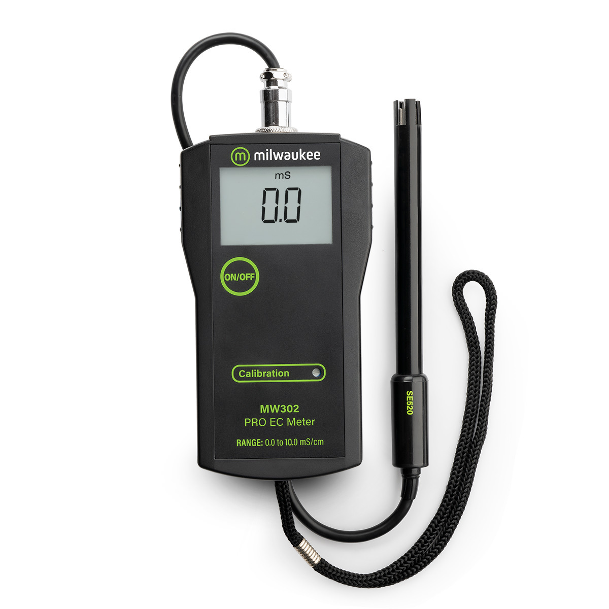 Milwaukee MW302 PRO High Range Conductivity Meter+Probe SE520