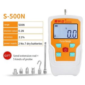 SOONDA 500N Push Pull Force Digital Portable