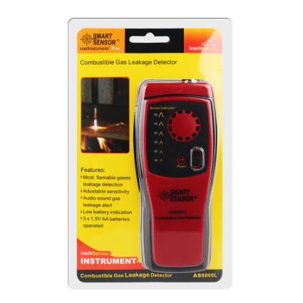 Smart Sensor AS8800L Combustible Gas Detector Analyzer