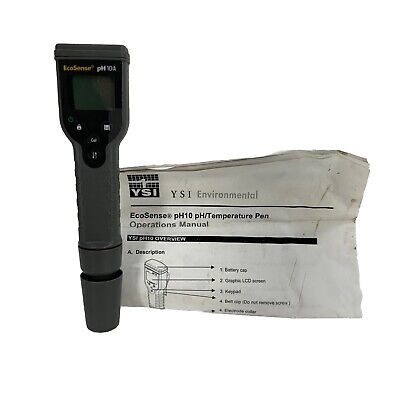 YSI pH10A EcoSense Pen Tester pH Meter