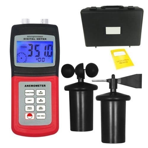 Landtek AM-4836C Multi Function Professional 3 Cup Anemometer