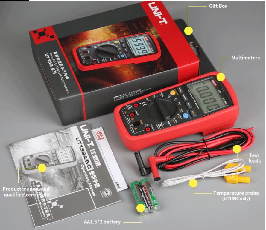 UNI-T UT139B True RMS Digital Multimeter