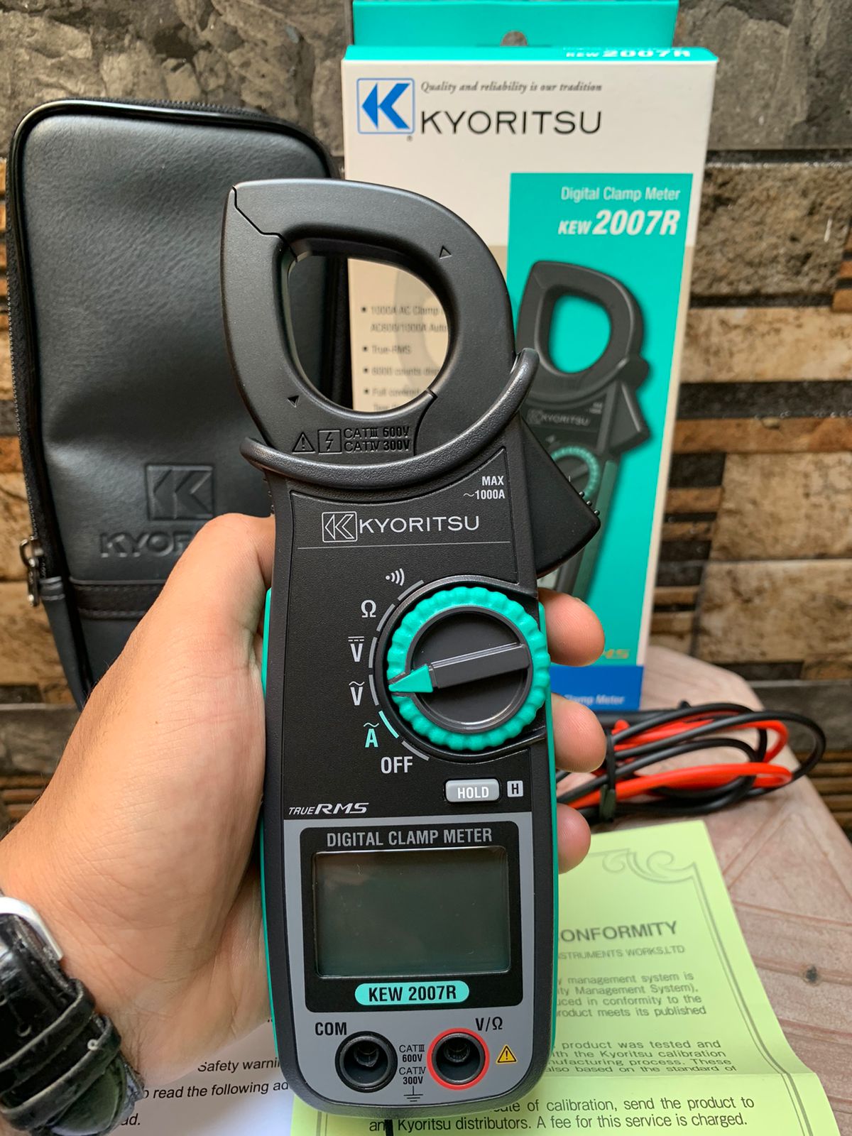 Kyoritsu 2007R Digital Clamp Meter 2