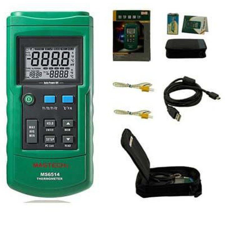 Mastech MS6514 Thermocouple with Data Logging 2