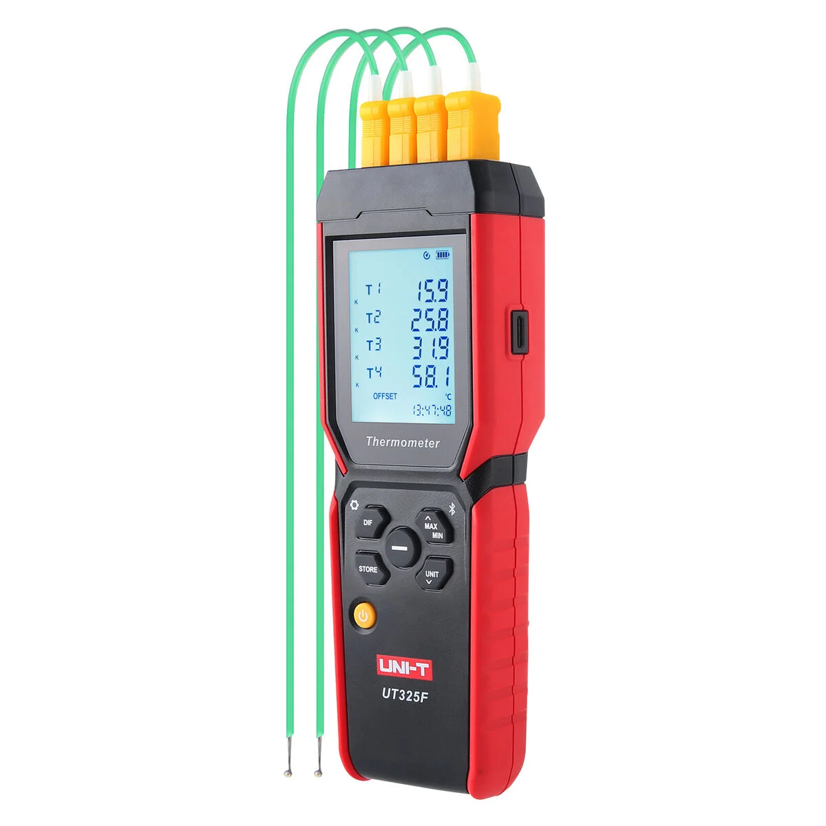 UNI-T UT325F Thermocouple 4 Channel Bluetooth Apps 2
