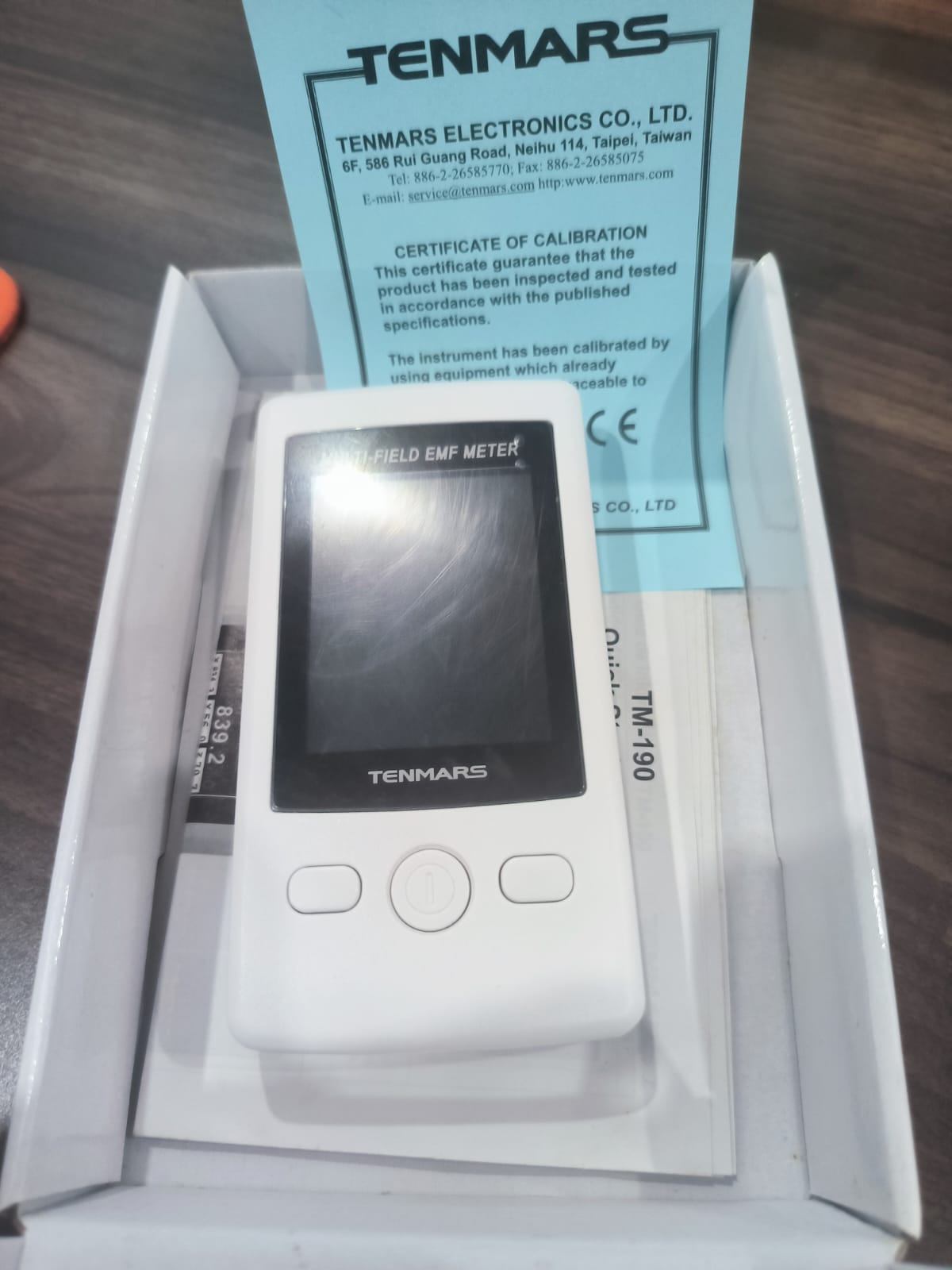 Tenmars Meter TM-190 Multi Field EMF