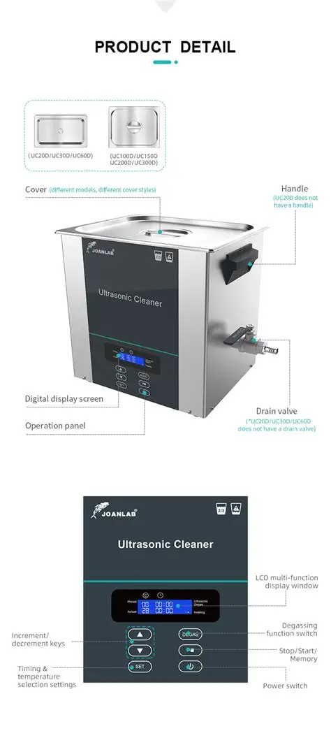 JOANLAB Ultrasonic Cleaning UC30D
