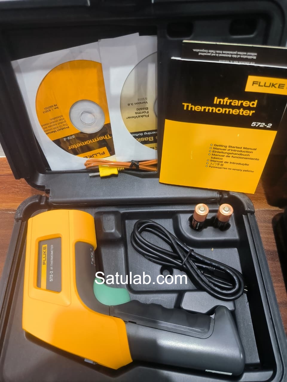 Fluke 572-2 thermometer infrared and contact 2