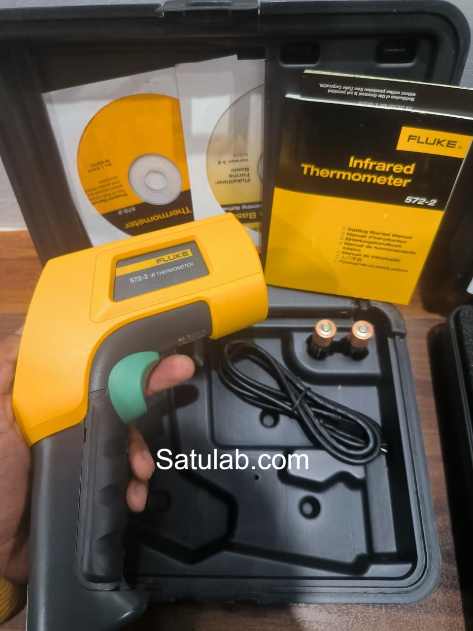 Fluke 572-2 thermometer infrared and contact - Image 4