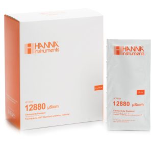 Hanna HI 70030P 12880 µS/cm Conductivity Standard (25 x 20mL)